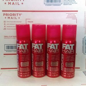 Samy Amplified fat hair O calories hair spray